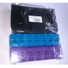 Pivit Pill Organizer, Weekly, Twice Daily. With Leather Case. Two