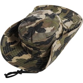 JowTreex Boys Camo Sun-Bucket-Hat Summer Outdoor Safari Fishing-Hat Boonie-Cap for Big Kids 7-14Yrs (as8, Age, 4_Years, 8_Years, Camo-54cm)