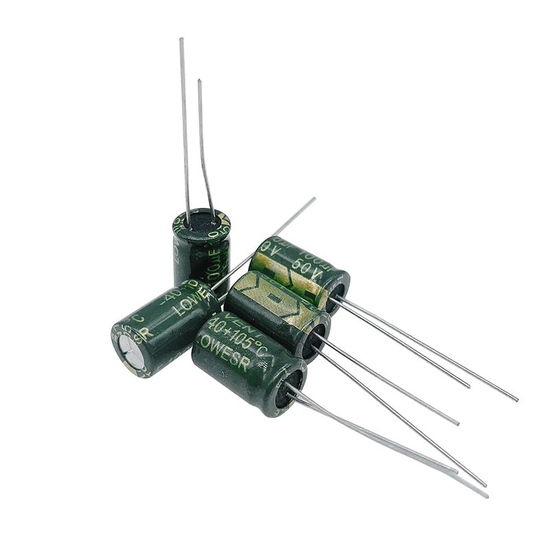 PENGLIN 20pcs Electrolytic Capacitors Aluminum Electrolytic Capacitors 50V 100UF 105℃