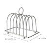BESTonZON Toast Stand Holder Toast Bread Stand Stainless Steel 6