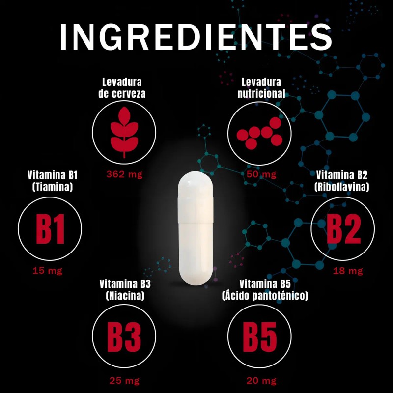 B Yeast Ultra Complejo B Con Selenio B1 B2 B3