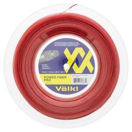 Volkl Power Fiber Pro | Tennis Racquet String | Durability | Feel & Control | Multifilament String (Lava, 15L)