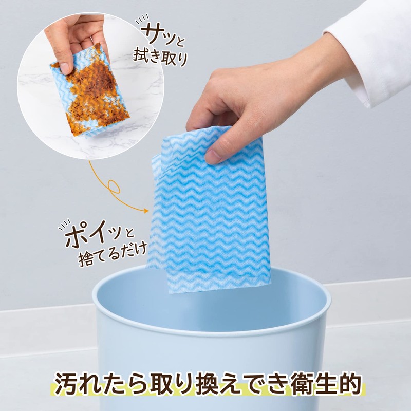 Astro 619-08 Kitchen Cloth, 50 Cut x 3 Rolls, 7.7