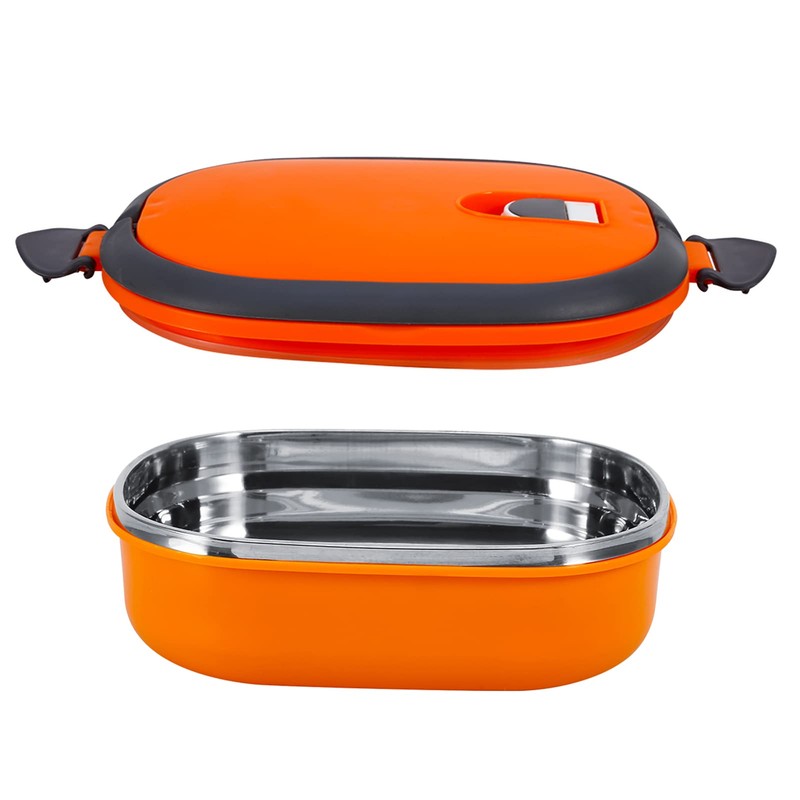 Stainless Steel Bento Box, Leakproof Lunch Box with Handle Insulated