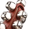 JINGFENG Hand Jingle Bells Hand Sleigh Bells Wooden Shaker Jingle