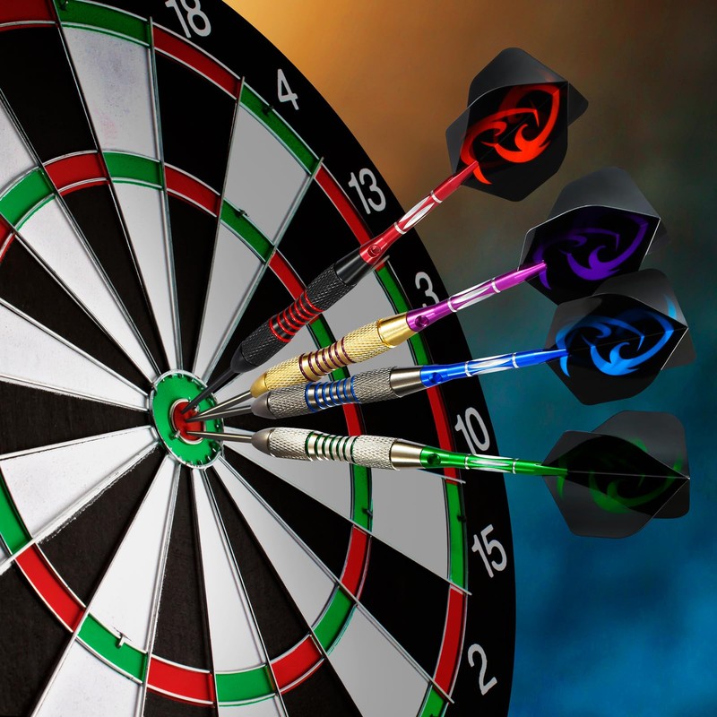 WINSDART Darts Metal Tip Set Professional Metal Darts for Dartboard