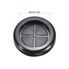 QUARKZMAN Rubber Sleeve Round Mounted on Both Sides, Diameter 40