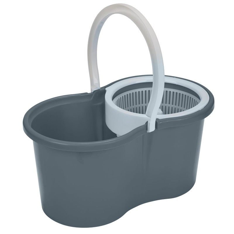 Simplify Self Wringing Spinner Mop | 1 Bucket with Spinning