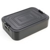 Troika Unisex - Adult Lunch Box, Black, Lunch Box XL