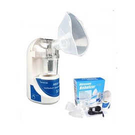 2.4MHZ Ultrasonic Nebuliser Nebulizer Machine for adults and kids travel and household uses with mask and mouthpiece, handheld nebuliser for Respiratory Problem