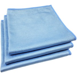 elauelue Window Frame Cleaning Cloth 4018 – Cleaning Plastic Window – Window Frame Cleaning – Set of 3 – 34 x 34 cm