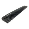 Swedish Crown Pocket Comb Sawn 12.5 cm Handmade Black Comb