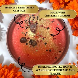 Sekhmet Spiritual Offering Candle for Protection,Healing and Spiritual Power (Small 4oz)