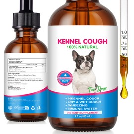 Kennel Cough for Dogs, 2 oz Dog Cough for All Breeds & Sizes