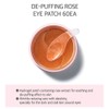 DEWYTREE De-Puffing Rose Eye Patch 60 Sheets 90g - Radiance