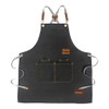 HONG JIANG WOK Chef Apron for Women Men with 2