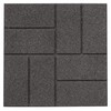 Rubberific Rubberific Dual Sided Rubber Paver Tile - 16" X