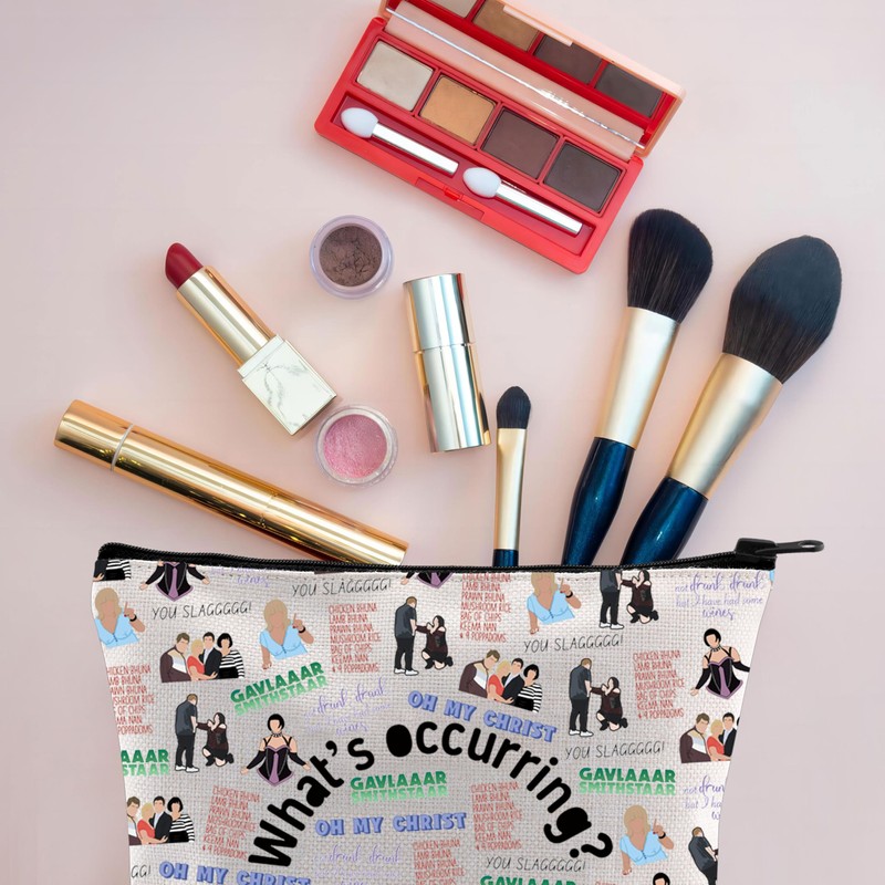 Nessa Makeup Bag What's Occurring Tv Show Merch Gift Gavin