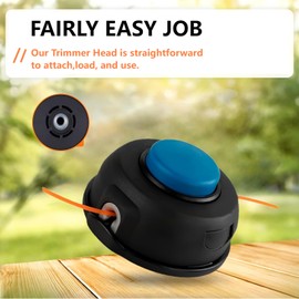128LD T25 Trimmer Head for Hus,quvarna122L 124L 125L 128L 125LDX 128R 128RJ 223L 125C 223L 223R 322C 322L 323C 325C 325CX Weed Eater Replace 966674401 537338306