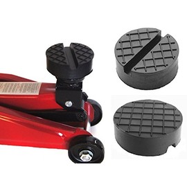 Rubber Base Diameter 65x25 mm Nut & Wafer for Trolley Jack and Loose Stage