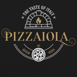 Shirtracer - Children's Apron for Boys and Girls - Pizza Apron - Pizzaiola Pizza Baker, 1 black