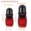 3PCS 50ml /30ml Roller Glass Bottles for Essential Oils Empty