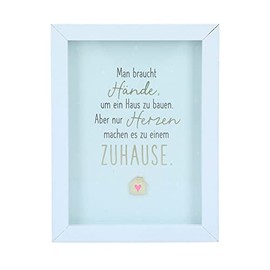 Depesche 11626-009 - Photo Frame with Compliment, Small Decorative Frame with Pretty Saying, Approx. 12 x 9 x 1.9 cm, Ideal as a Gift or a Little Present