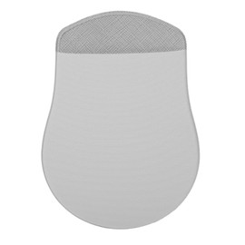 Teaaha Mouse Holder for Laptop Stick-On Universal Mouses Pouch, No Glue Residue Slim Sleeve for Wireless Mouses, Reusable Adhesive Laptop Mouse Holder Pocket for Computer Office Home (Grey)