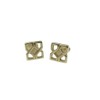 Celtic Design 8th Wedding Anniversary Solid Bronze Cufflinks (tg004-b)