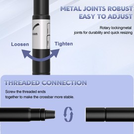 GLOSHOOTING Heavy Duty Backdrop Stand, 10x10ft Adjustable Photo Background Support System Kit with Steel Base, Pipe and Drape Photography Back Drop Kit for Parties Video Studio Wedding