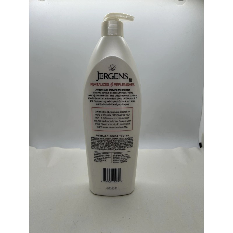 Jergens Age Defying Lotion 21 ounces Brand New 621 ML