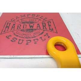 Unbranded/Generic Foundry Hook 3/8" Chain Rigging Crane Eye Grade 80 2.875” Throat Opening Towing