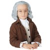 California Costumes Child Benjamin Franklin Wig Standard Silver