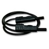 Test Lead, 4mm, Black, 0.5m, Test Leads / Probes, Banana
