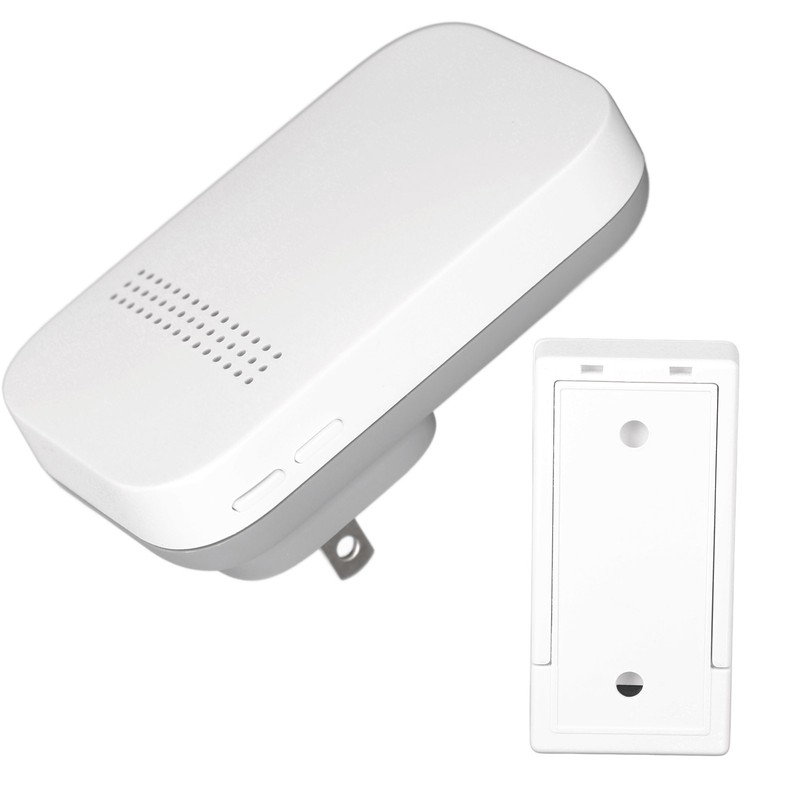 Self Powered Door Bell with Receiver Automatic Ringing Push Button