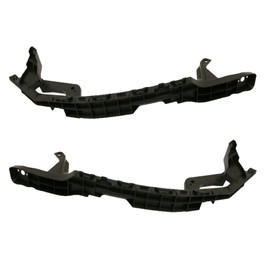 For Honda Accord 2008 09 10 11 2012 Bumper Bracket Driver and Passenger Side | Pair | Front | Side Cover Beam | Partial Primed | Sedan | Replacement For HO1066113, HO1067113 | 71190TA0A00, 71140TA0A00