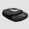 Digital Coffee Scale Rechargeable Clear Display Digital Food Scale with
