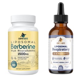 Corpofuerte Corpofuerte 11-in-1 Liposomal Respiratory Relief Drops and Liposomal Berberine Supplement