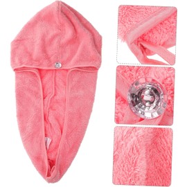 VALICLUD Toalla de Microfibra para Cabello Súper Absorbente Gorro para Secar el Cabello Rápido, Adecuado para Baño y Viaje, Material de Microfibra