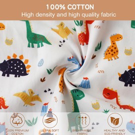 Bunnikins & Clover Toddler Pillows with Pillowcase, 13"x18" Soft Cotton Kid Pillows for Sleeping, Bedding Small Pillow for Boys and Girls Aged 2-5 Years