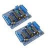KKHMF 2pcs L293D Motor Driver Expansion Board Motor Motor Control