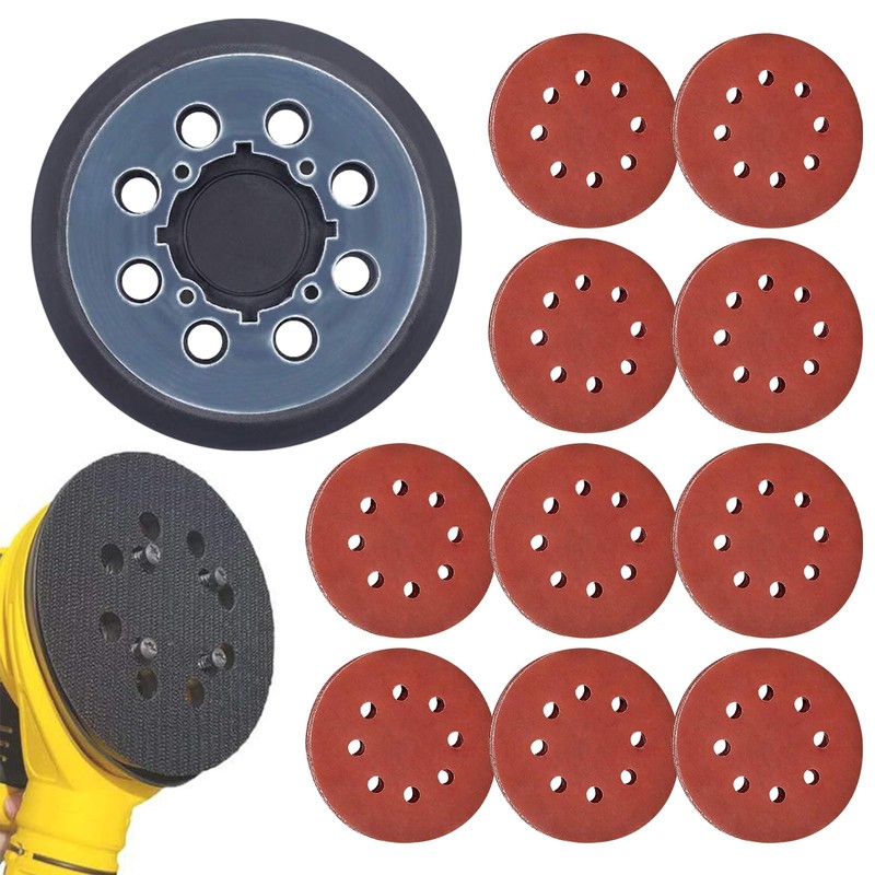 5 inch Sander Pad for De-walt, 4 Screw Holes 8