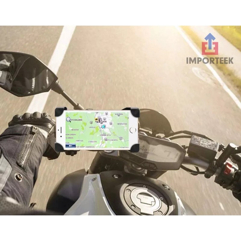 Importeek Soporte Base Sujetador De Celular Universal Bicicleta Motos