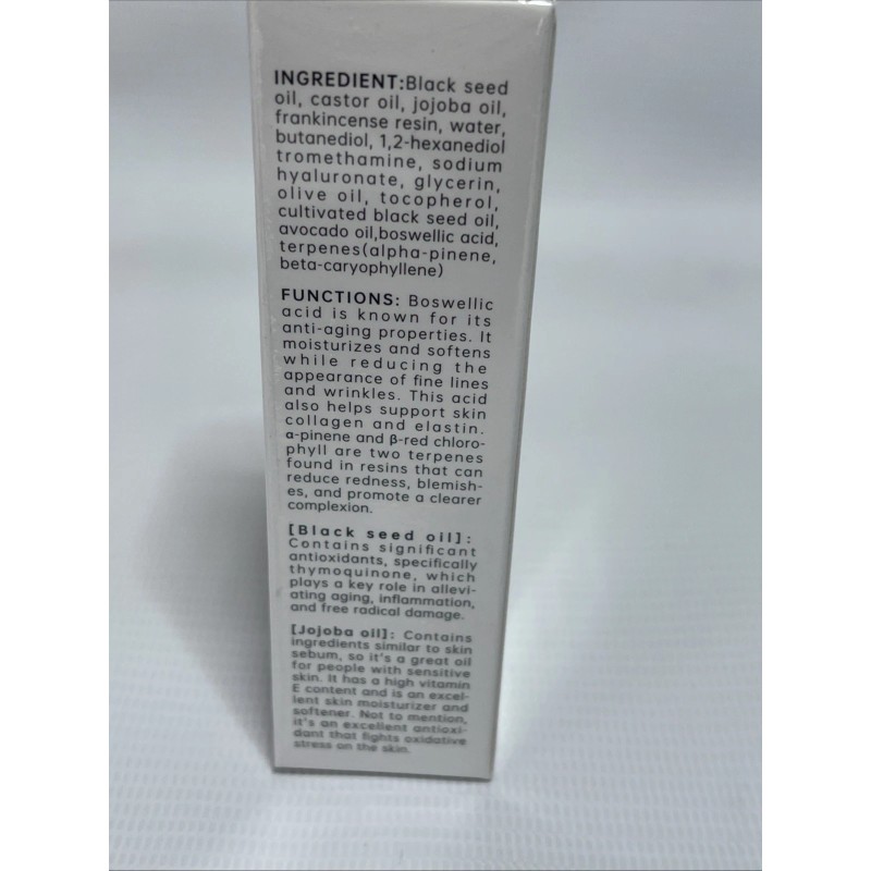 Bio-Dimot Frankinscense Infused Face Oil 1.02oz New