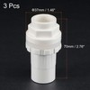 sourcing map 1/2 20mm ID PVC Water Tank Pipe Connector