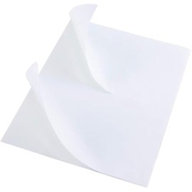 L LIKED 100 Half Sheet Shipping Labels, 2 per Sheet, 5.5 x 8.5 inchh, for Laser & Inkjet Printer (50 Sheets)