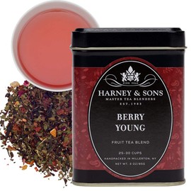 Harney & Sons Berry Young Fruit Tea with Goji Berry and Mutan Tea, 3 Ounce (48115)