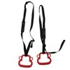 2Pcs Kids Gymnastic Rings Monkey Shape Load Bearing 150KG Ergonomic