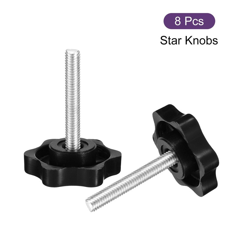 QUARKZMAN 8 Pieces Tension Screw Knob, M5 x 30mm Hex