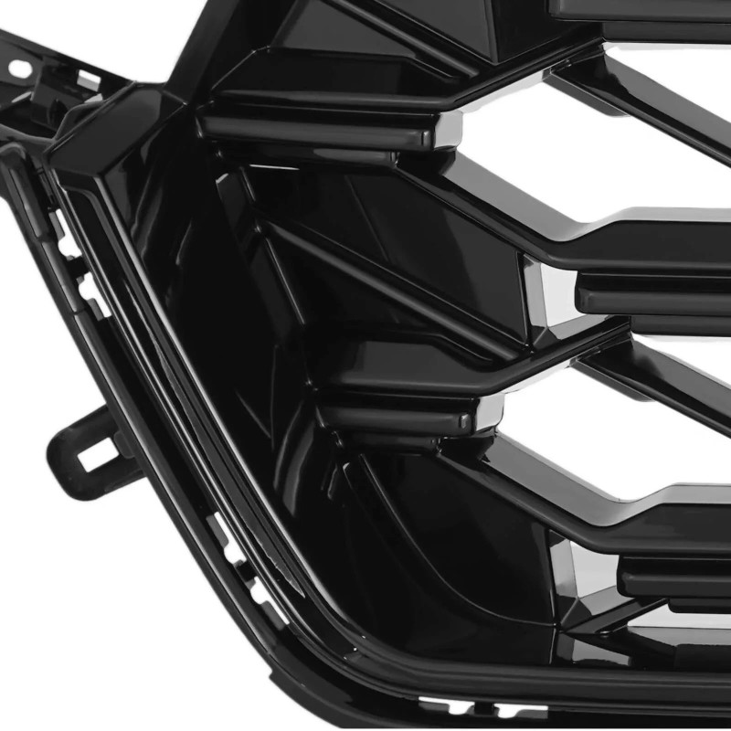 Stunning Front Upper Grille Glossy Black For 2023-2024 Honda CRV